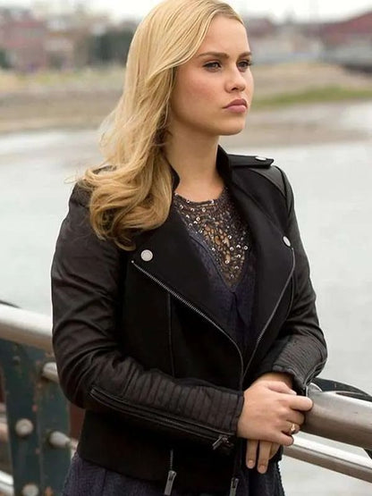 The Originals Rebekah Mikaelson Black Leather Jacket