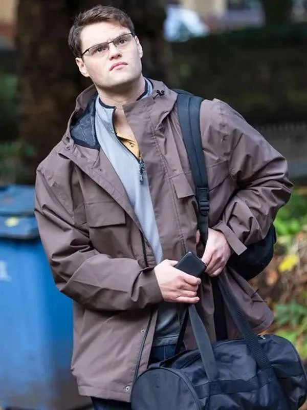 Unforgivable 2025 Bobby Schofield Brown Hooded Jacket