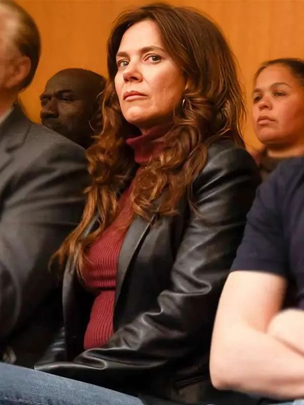 Unforgivable Anna McKinney Black Leather Blazer