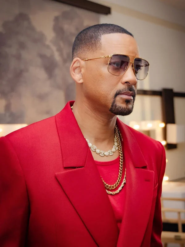 Will Smith Red Suit