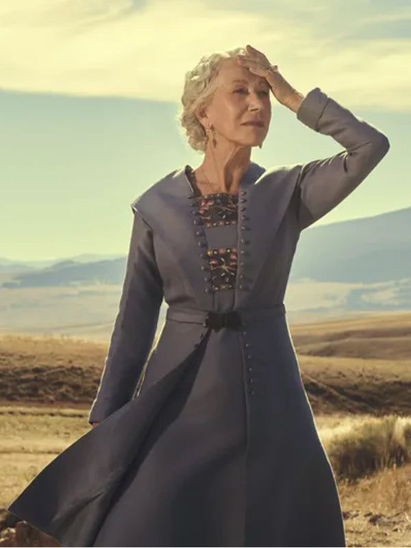 Yellowstone 1923 Cara Dutton Gray Coat