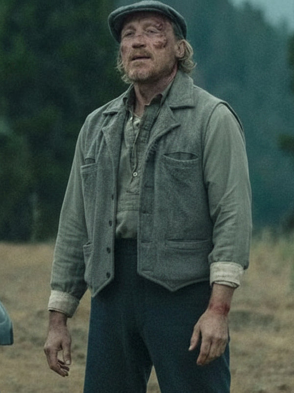Yellowstone 1923 Jerome Flynn Gray Vest