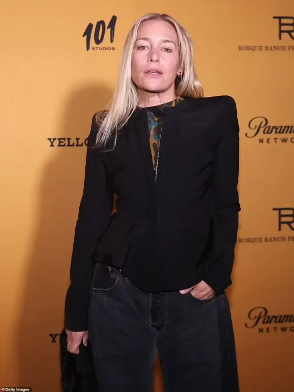Yellowstone S5 Piper Perabo Premiere Black Jacket