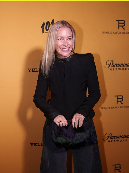Yellowstone S5 Piper Perabo Premiere Black Jacket