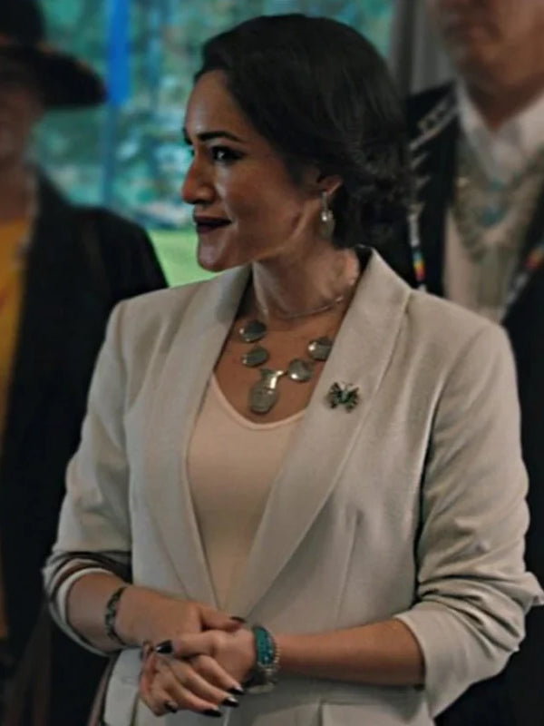 Yellowstone SO5 Angela Blue Thunder White Blazer