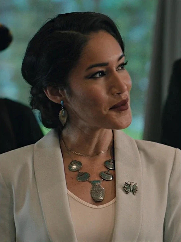 Yellowstone SO5 Angela Blue Thunder White Blazer