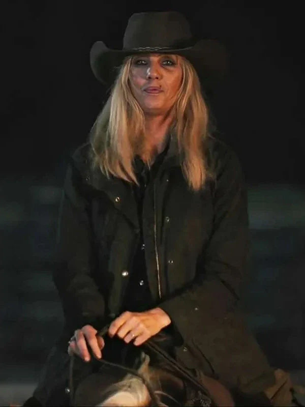 Yellowstone SO5 Beth Dutton Black Cotton Jacket