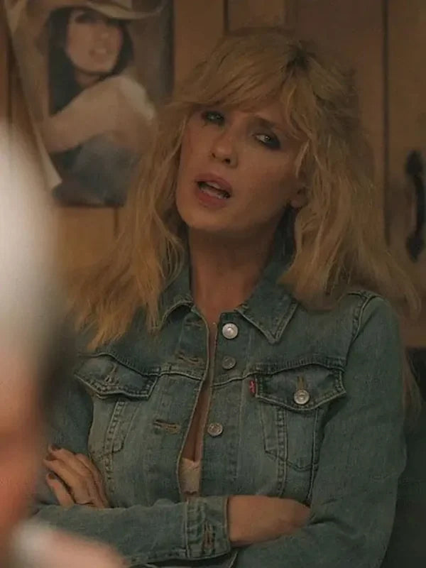 Yellowstone SO5 Beth Dutton Blue Denim Jacket
