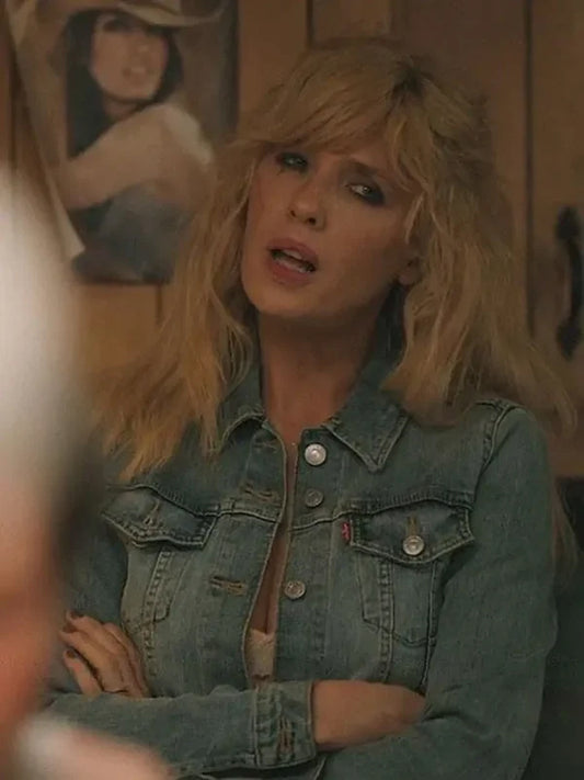 Yellowstone SO5 Beth Dutton Blue Denim Jacket