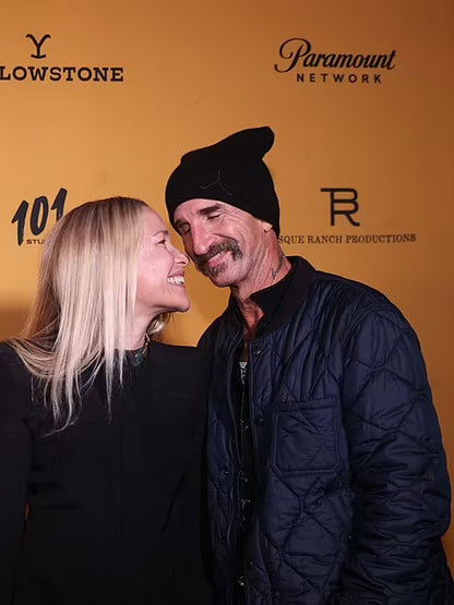 Yellowstone SO5 Stephen Kay Blue Quilted Jacket