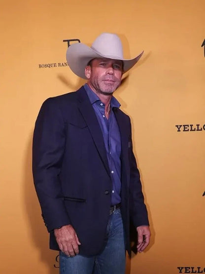 Yellowstone SO5 Taylor Sheridan Premiere Blue Blazer
