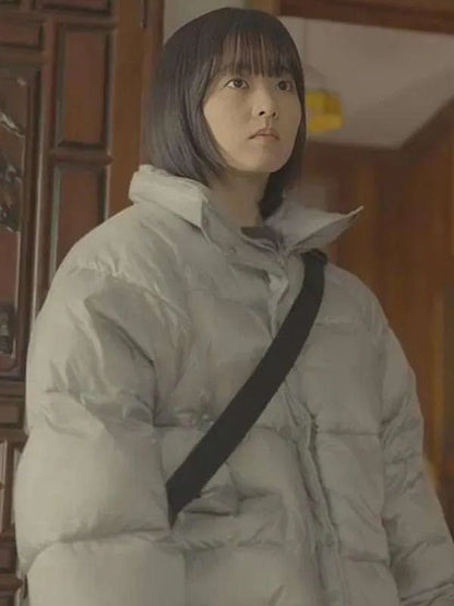 Yoo Mi-ji Our Unwritten Seoul S01 Gray Puffer Jacket